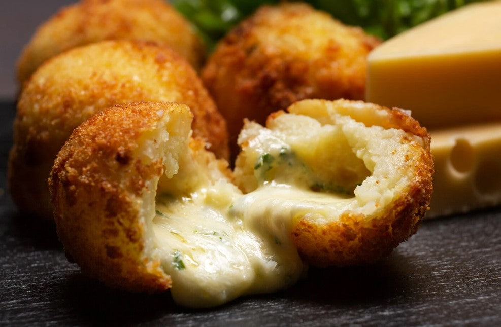 Croquetas de queso y calabacín