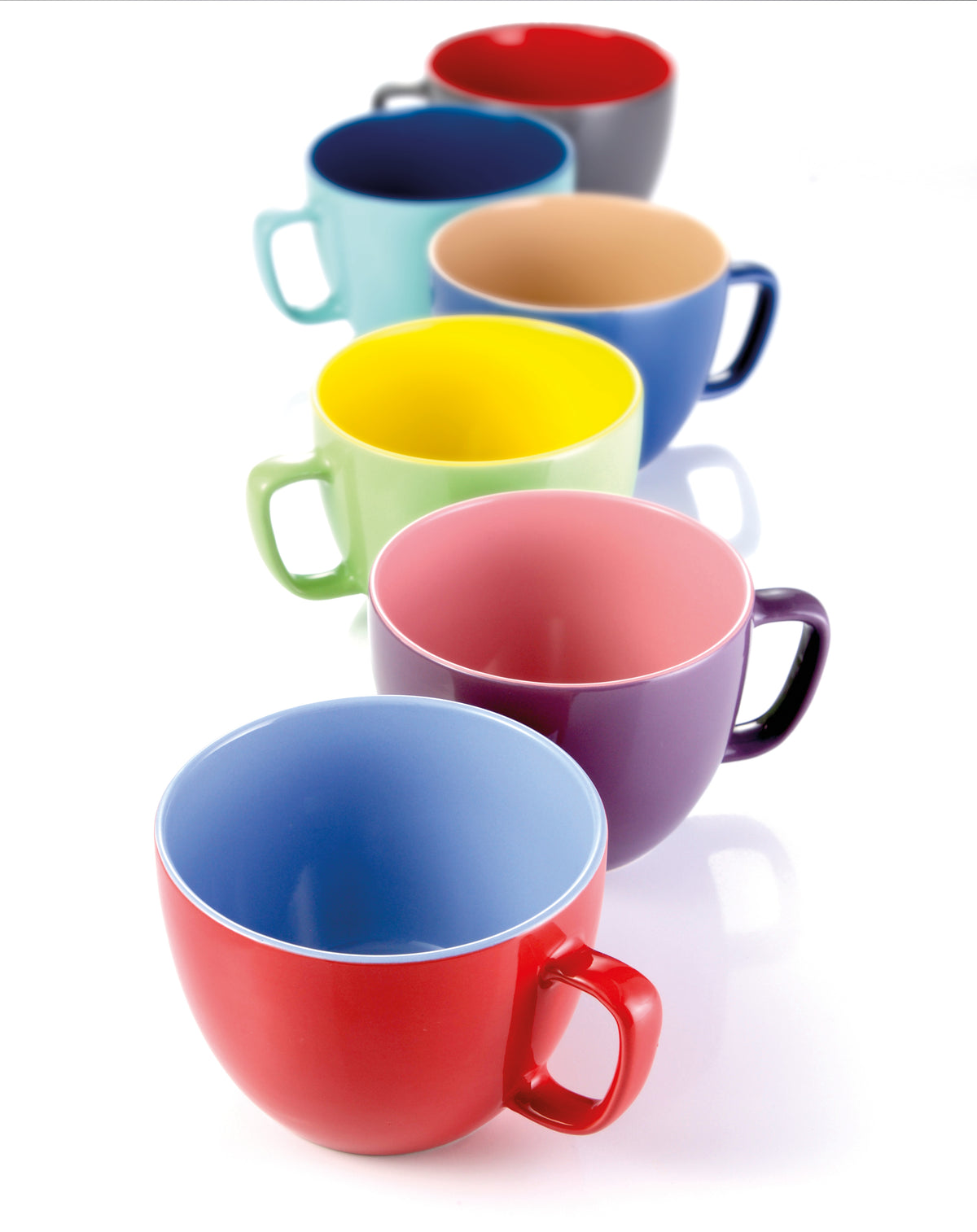 TAZA EXTRA JUMBO 860 ML CREMA SHINE, GRIS