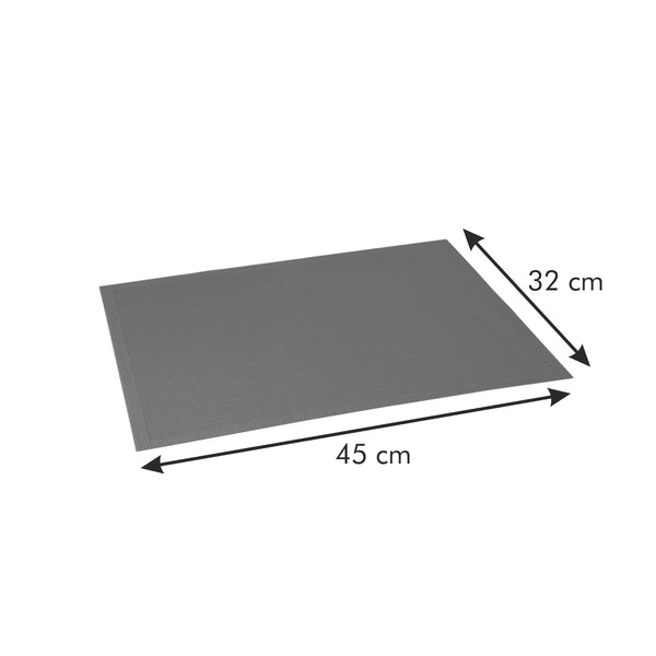 MANTEL INDIVIDUAL 45X32 CM FLAIR STYLE, ROJO RUBI