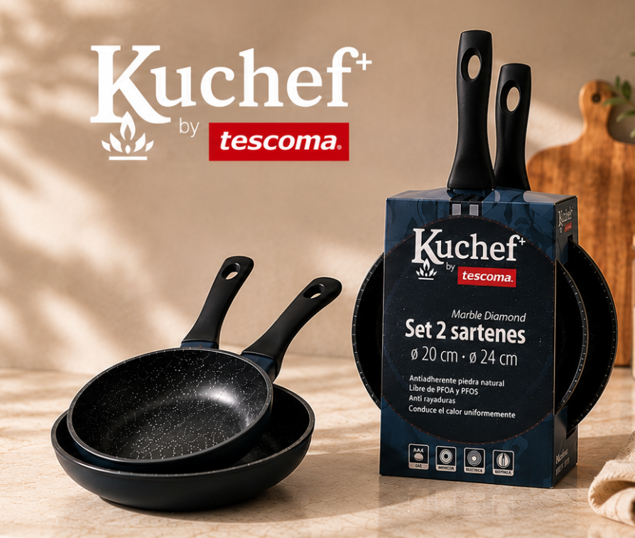 Sartenes que elevan tu cocina